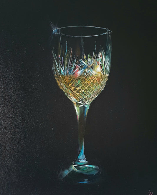 Crystal, oil painting