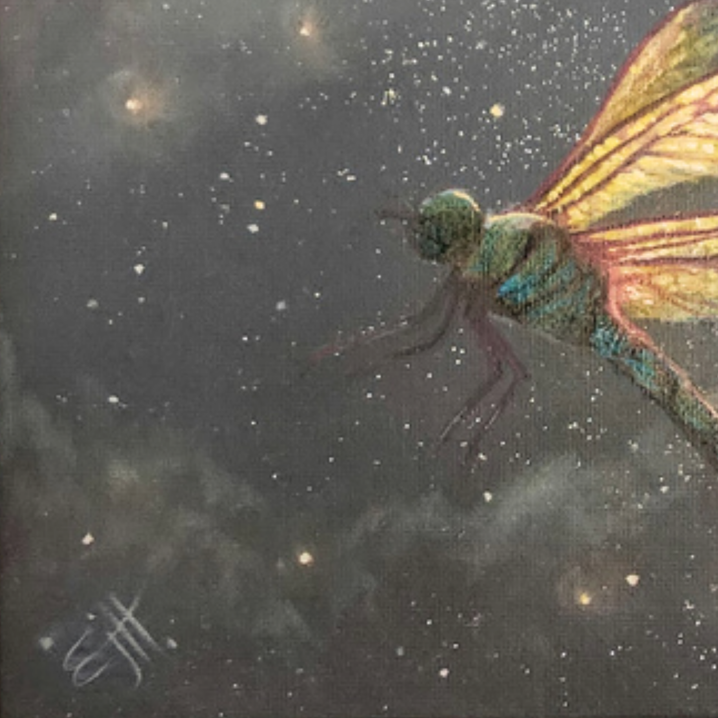 Lumiére, oil painting