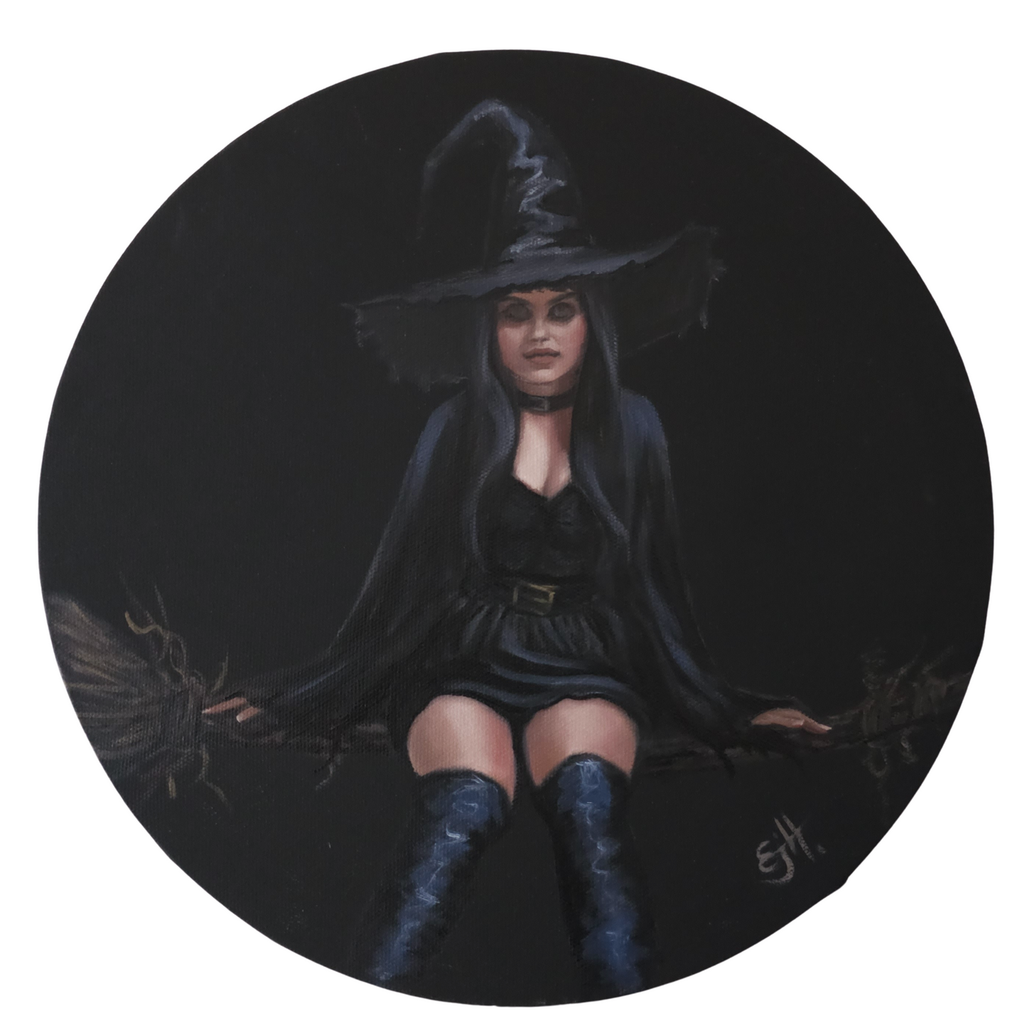 Beatrix, oil painting