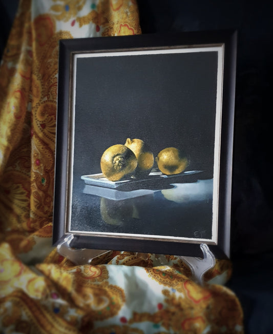 Old Gold, oil painting