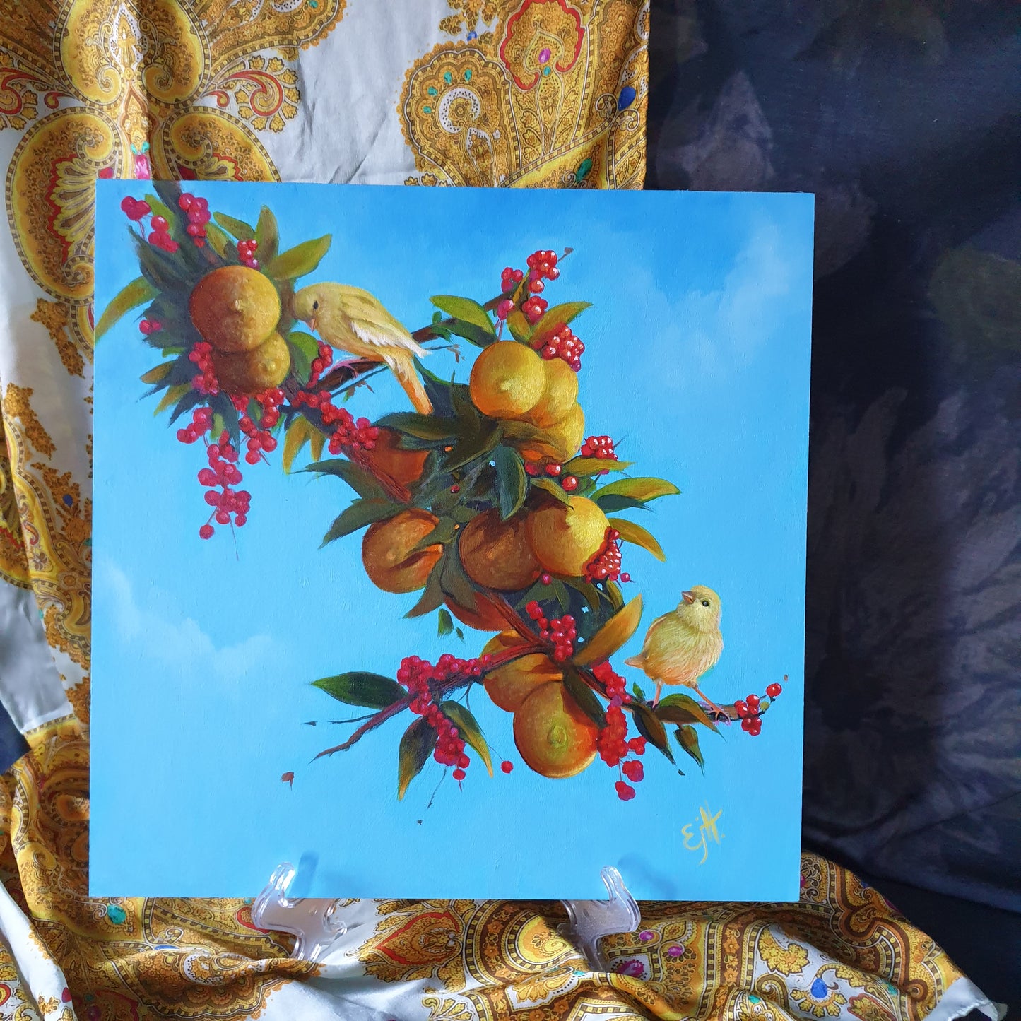 Dolce, oil painting