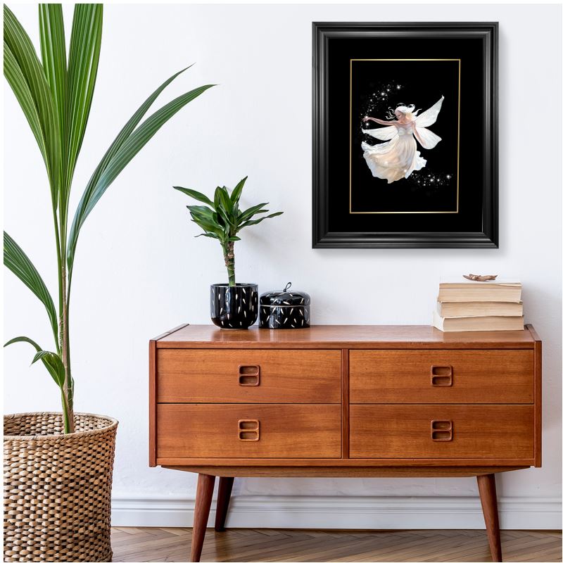 Classical framed print - Clémence