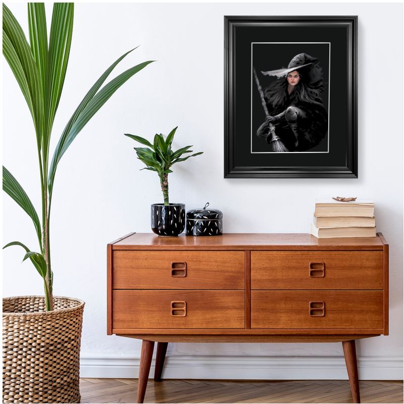 Classical framed print - Dominion