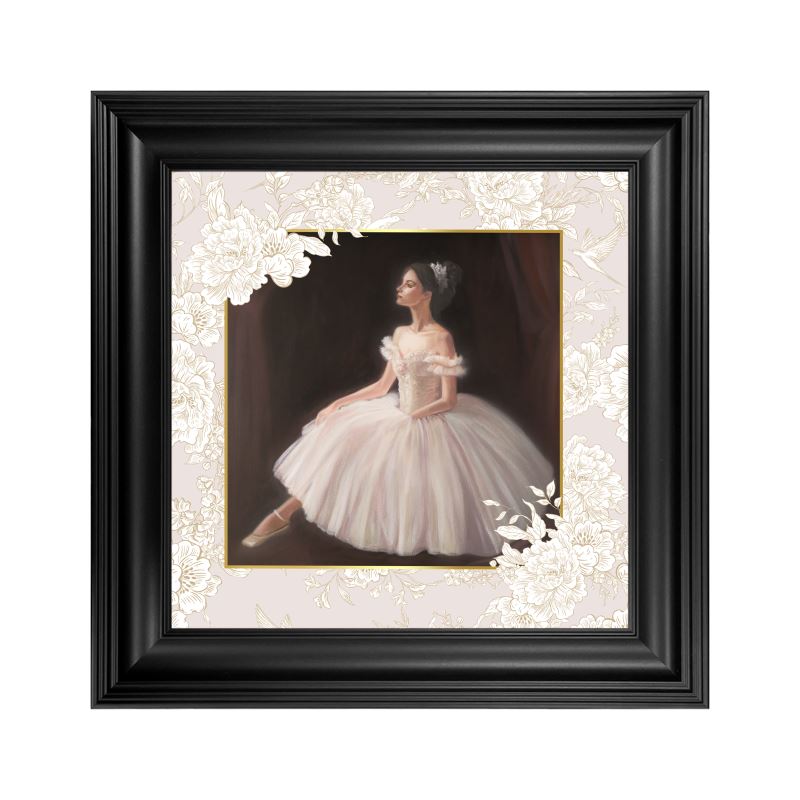 Classical framed print - Prima Ballerina