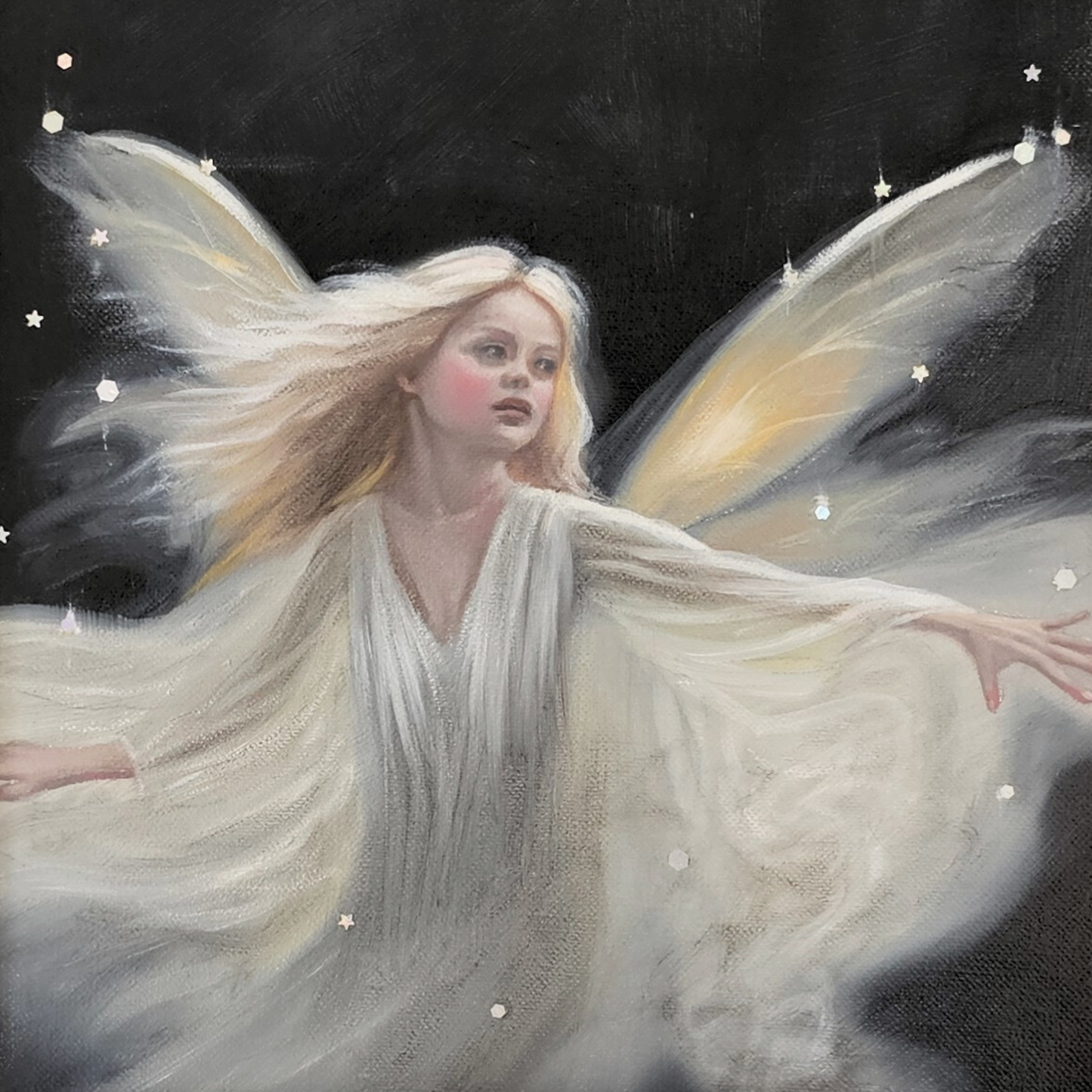 Firefly, oil painting
