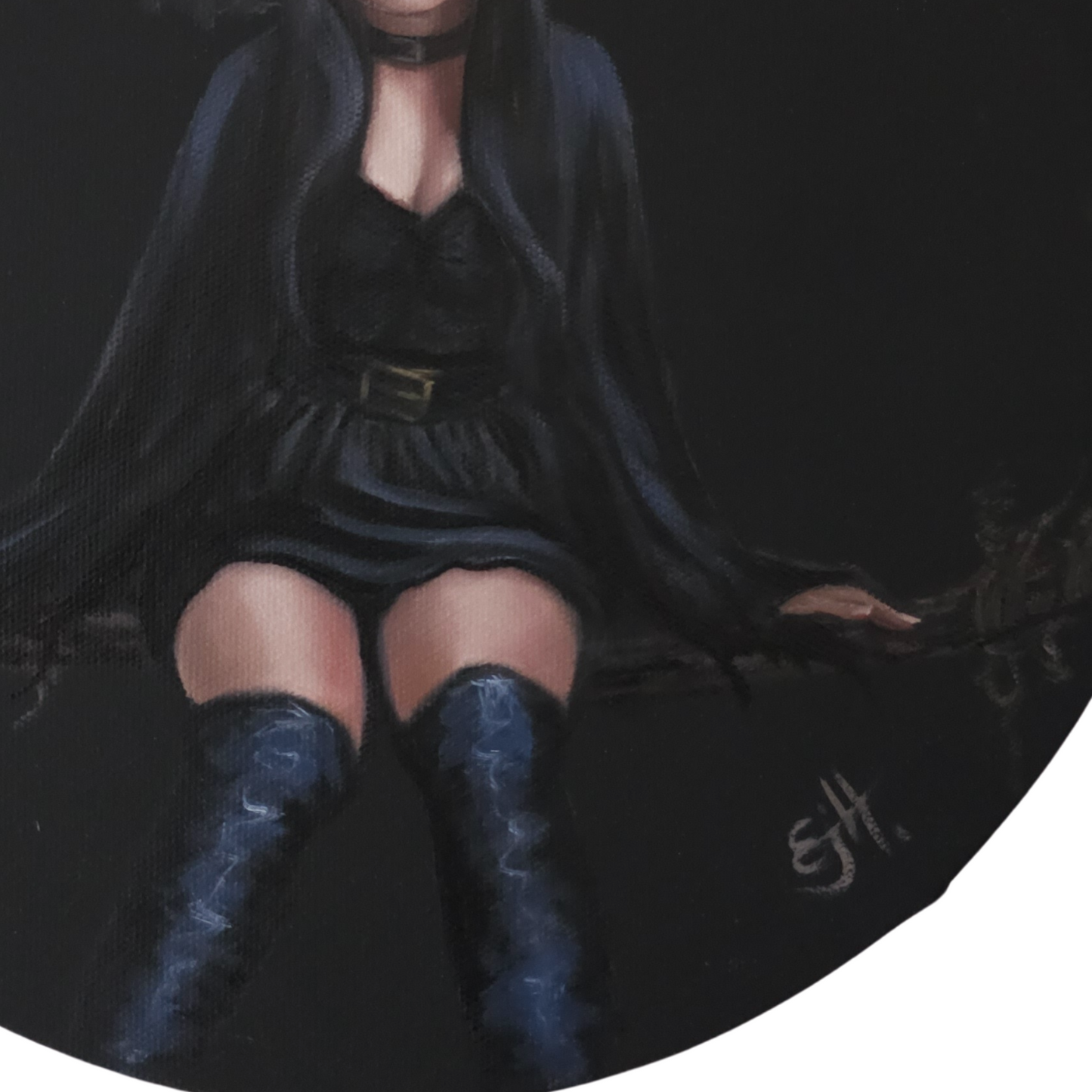 Beatrix, oil painting