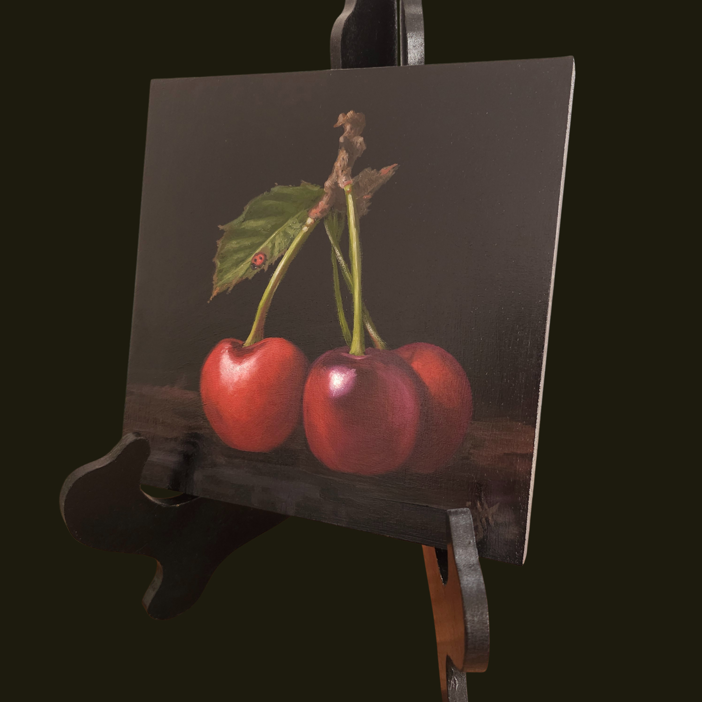 Morello, oil painting