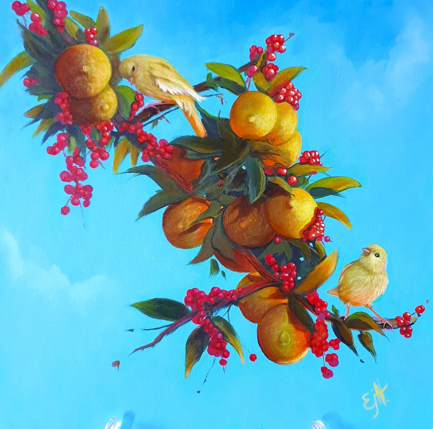 Dolce, oil painting