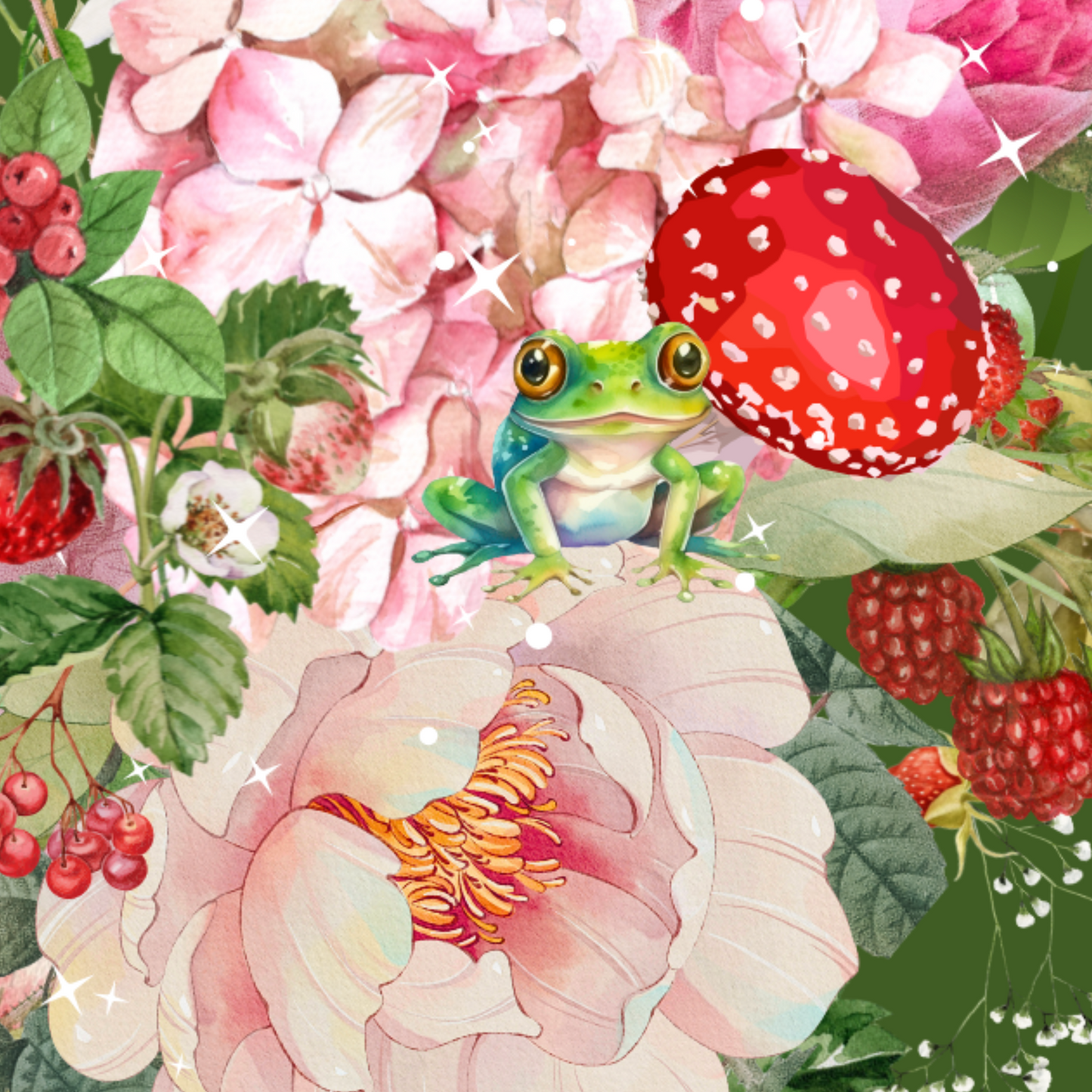 Unframed museum quality print - Toad