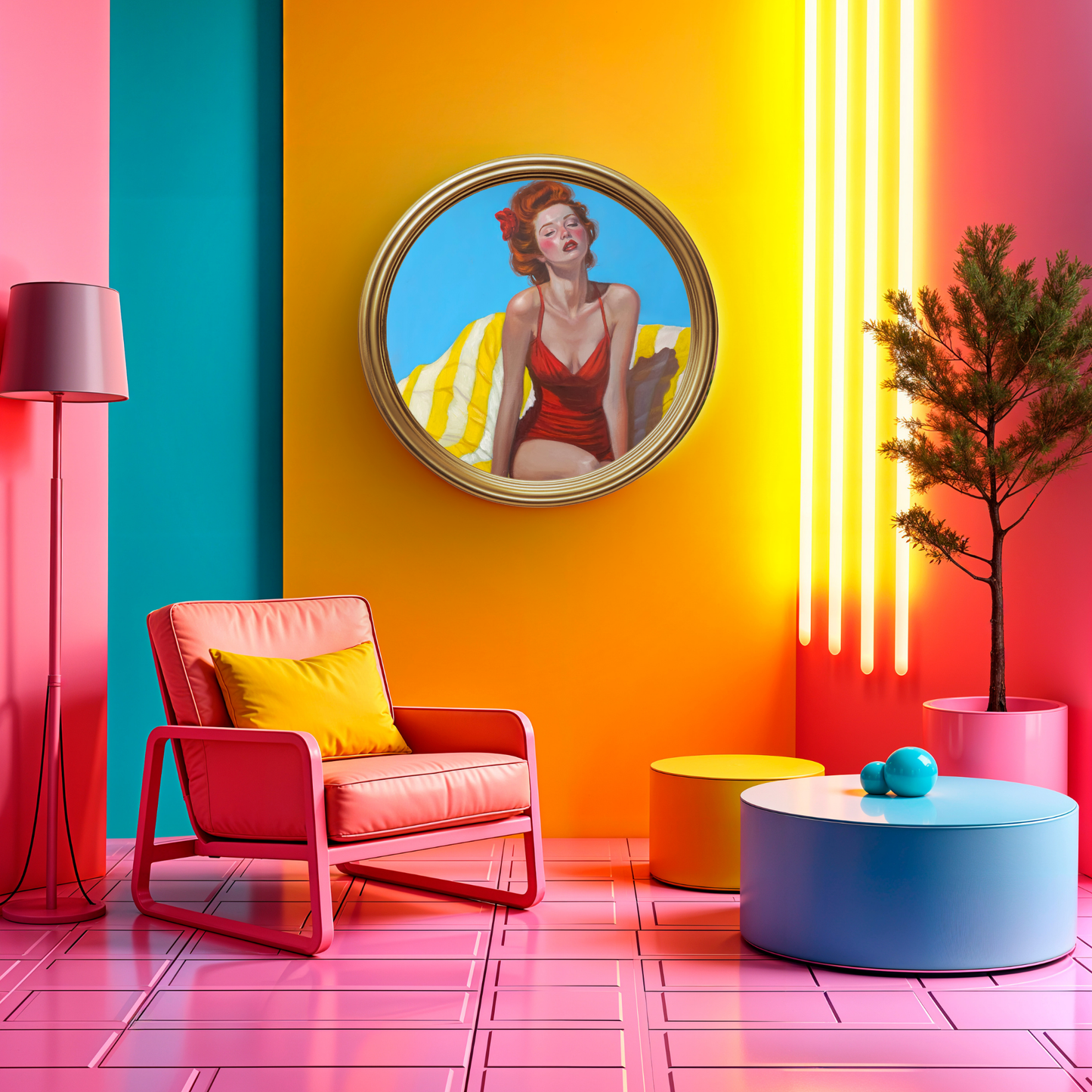 Unframed museum quality print - Saint Rémy 'Ruby'