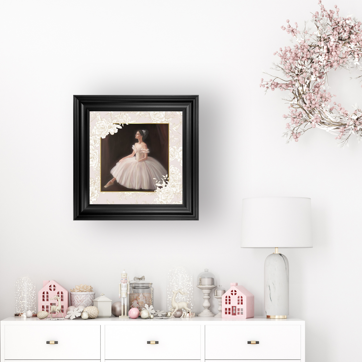 Classical framed print - Prima Ballerina