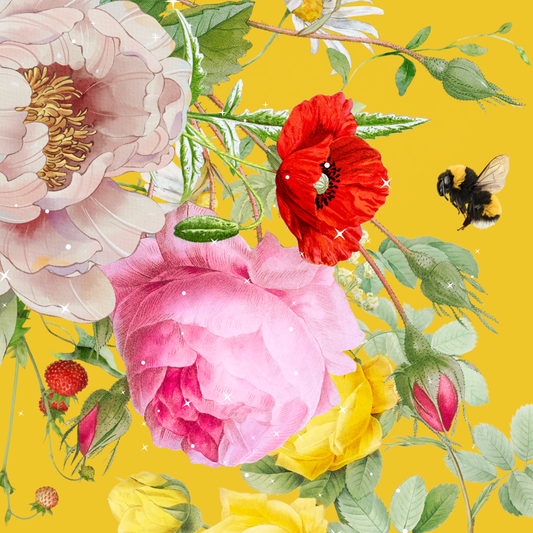 10 blank cards with envelopes - Lemon Drop