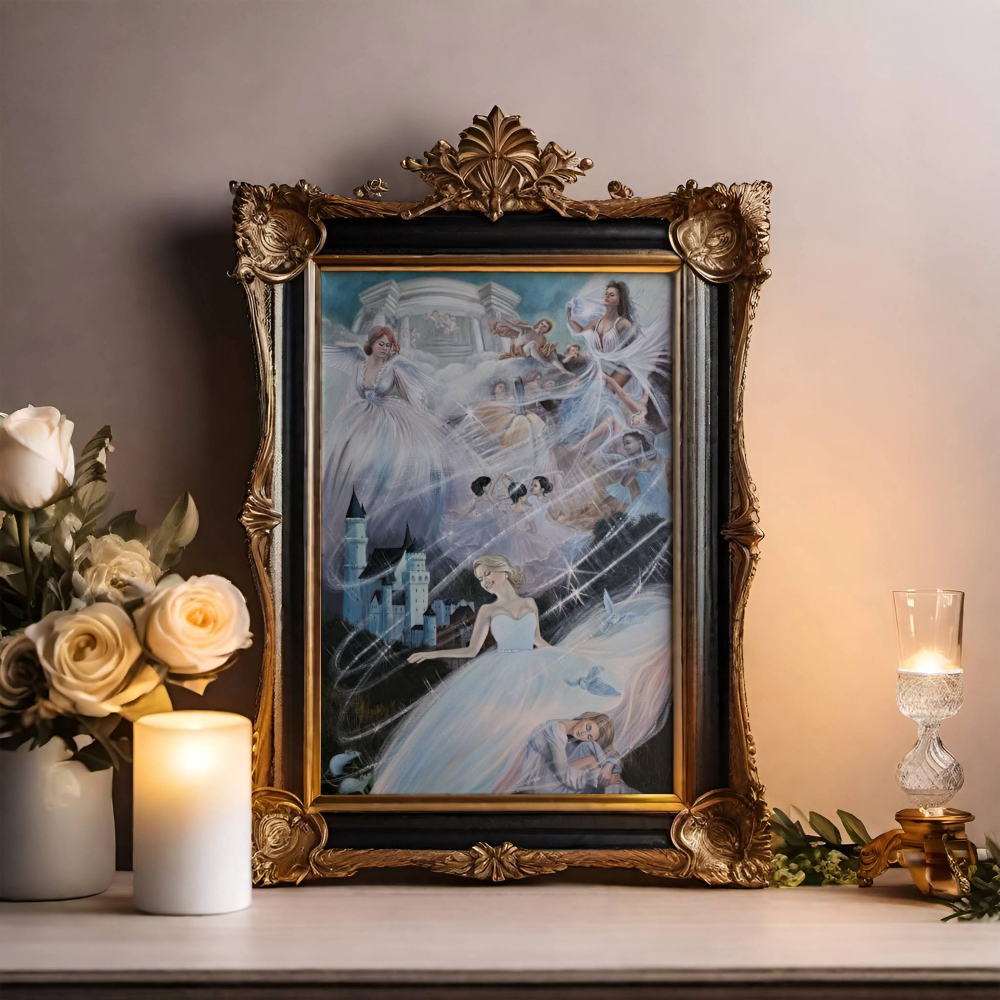 Unframed museum quality print - Cinderella, The Wish