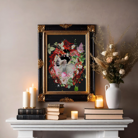 Unframed museum quality print - Garden Fairy