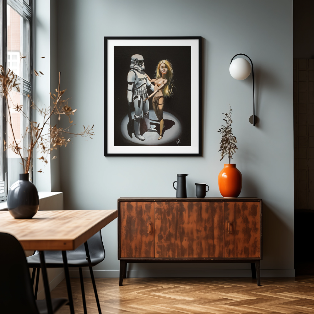 Unframed museum quality print - Playthings