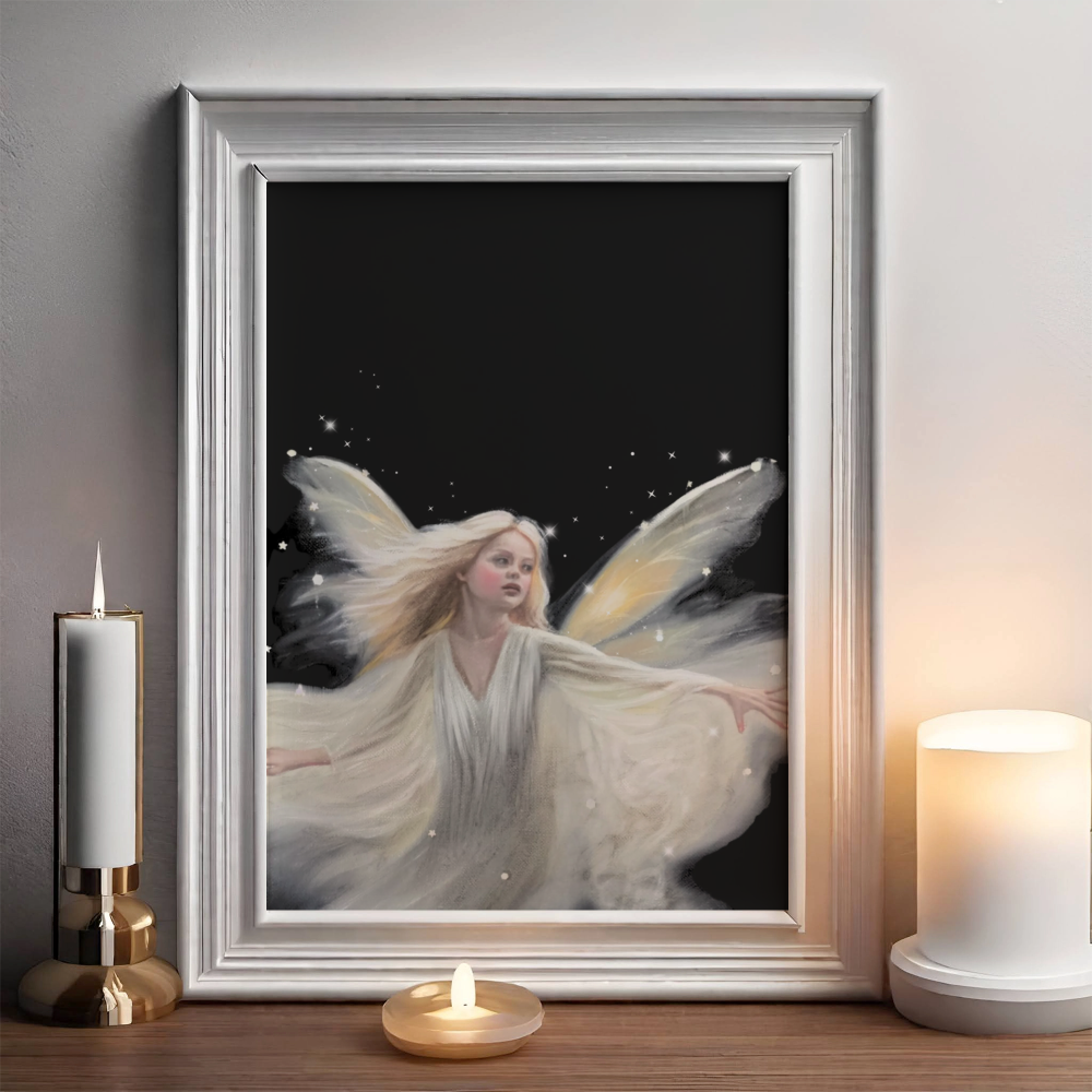 Unframed museum quality print - Firefly