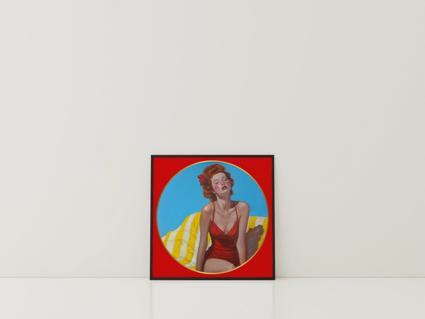 Unframed museum quality print - Saint Rémy 'Ruby'