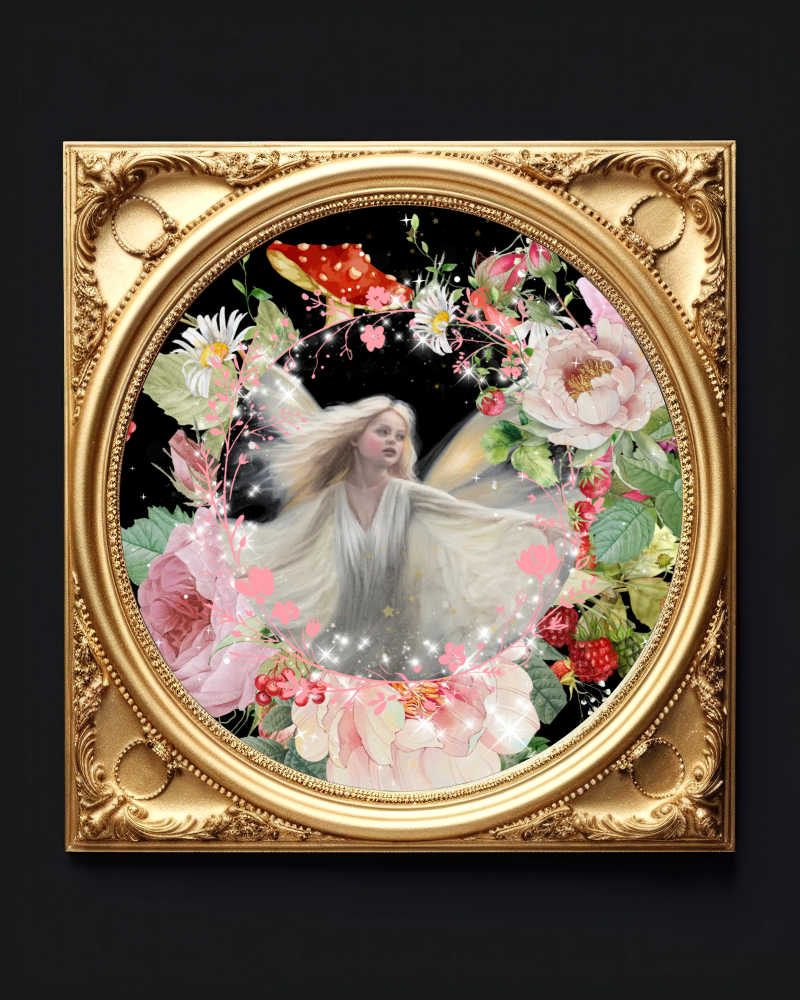 Unframed museum quality print - Garden Fairy