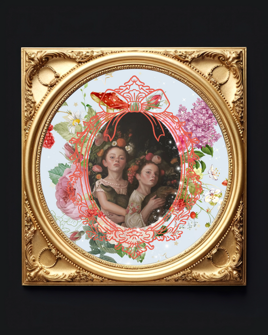 Unframed museum quality print - Sisters