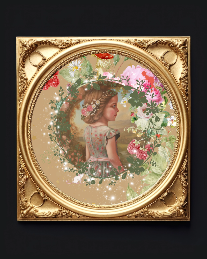 Unframed museum quality print - Ma fille