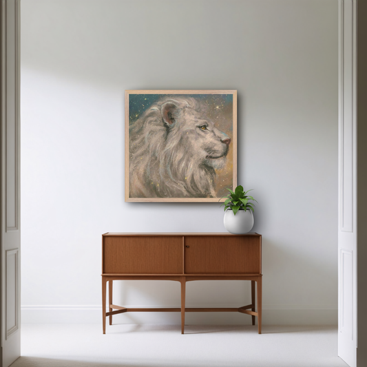 King of the Cosmos - Masters Edition premium framed print