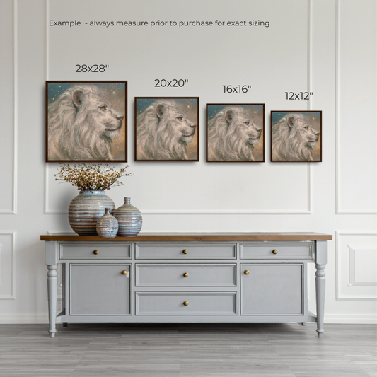 King of the Cosmos - Masters Edition premium framed print