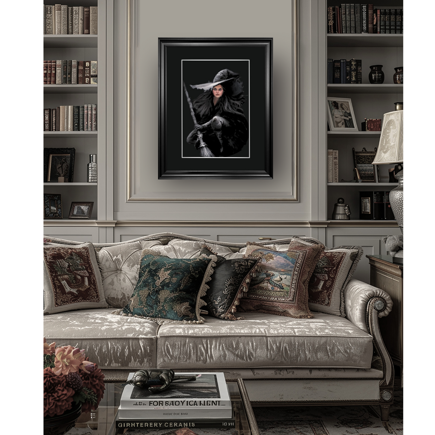 Classical framed print - Dominion