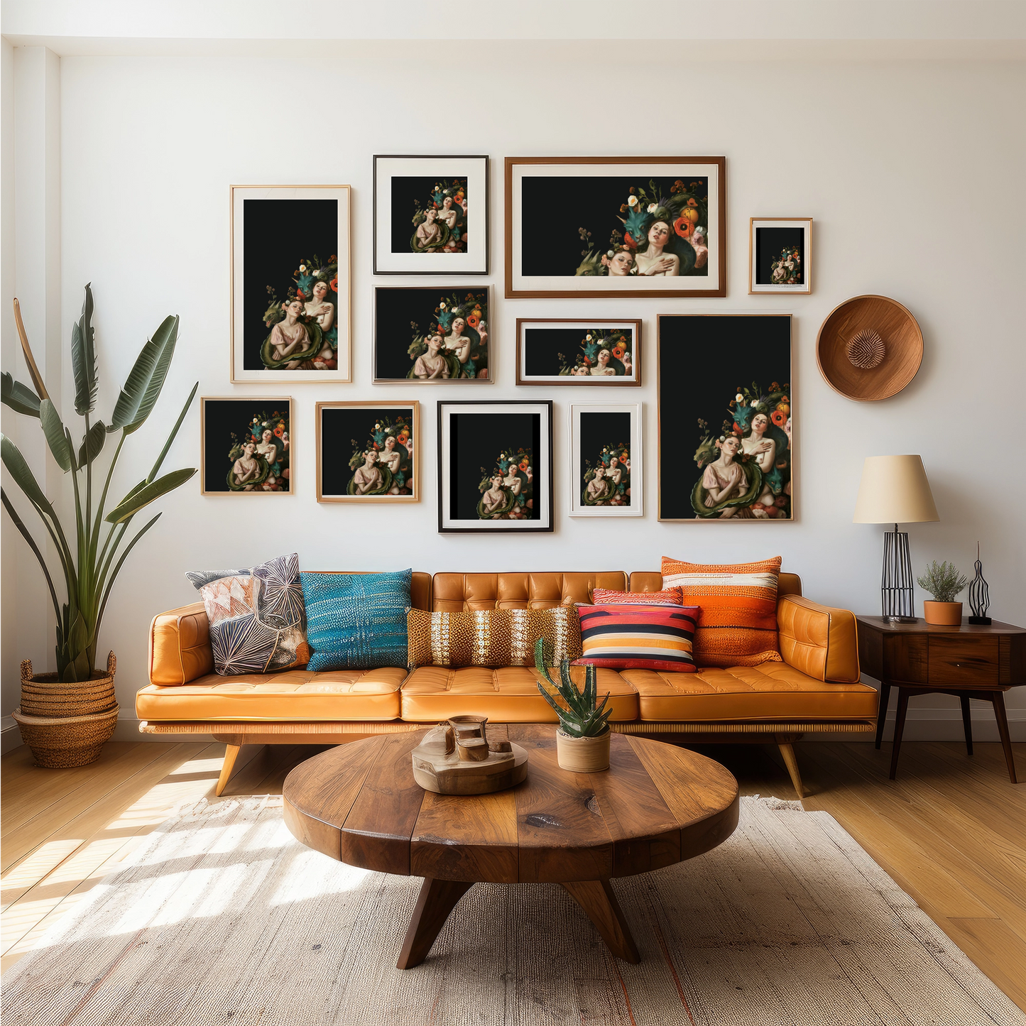 Unframed museum quality print - Dragon Bond
