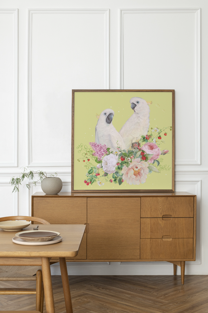 Unframed museum quality print - Peekaboo Butter