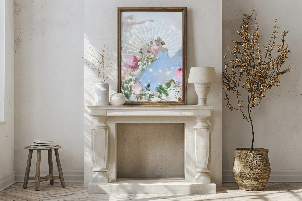 Unframed museum quality print - Tempest of stars