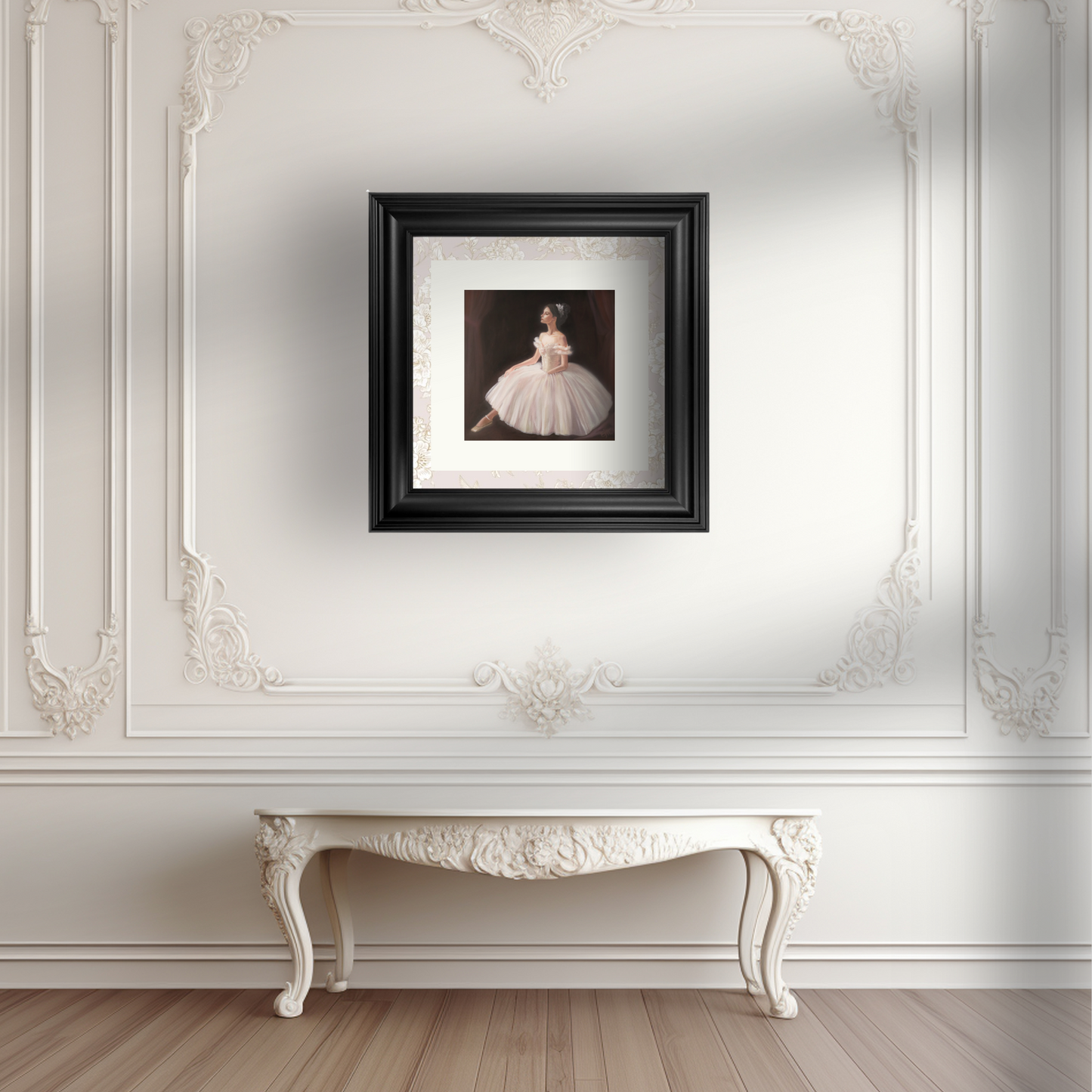 Prima Ballerina, oil painting