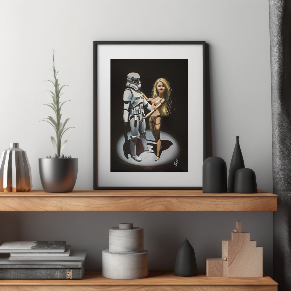 Unframed museum quality print - Playthings