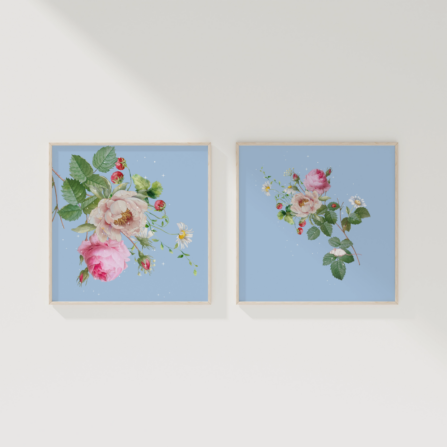 Unframed museum quality print - Fairy Tale Blue - various designs