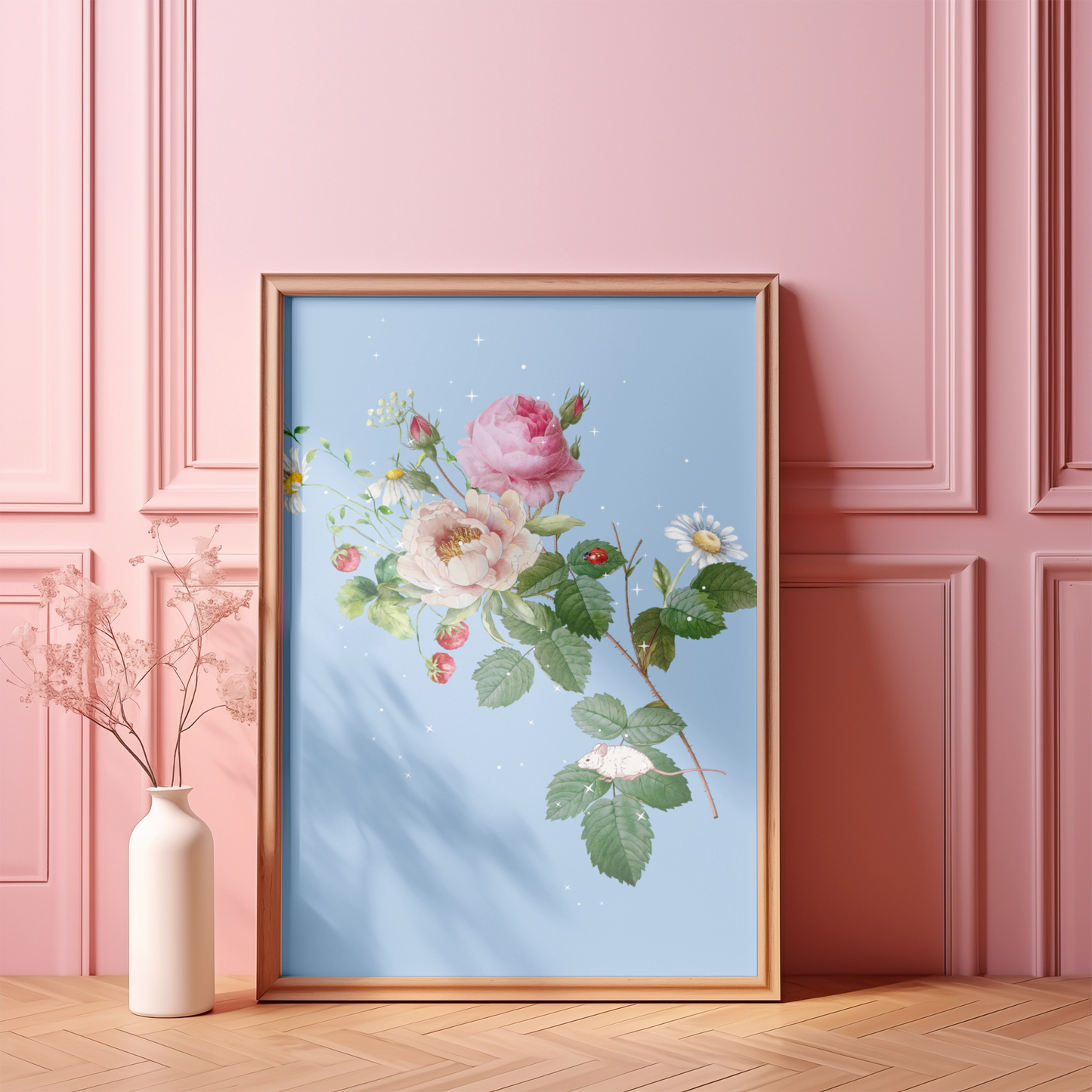Unframed museum quality print - Fairy Tale Blue - various designs