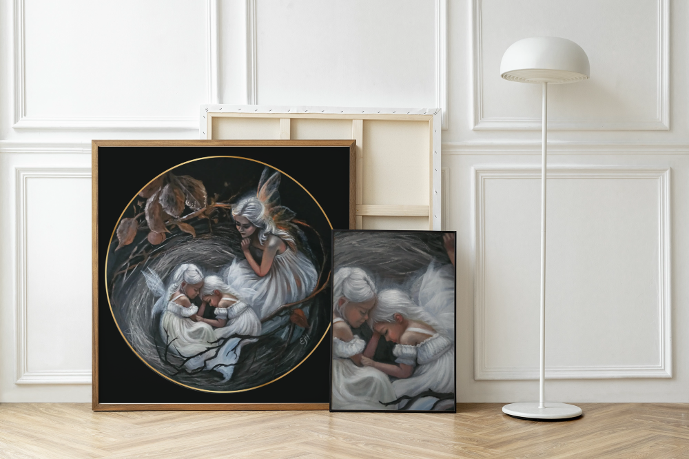 Unframed museum quality print - Lullaby