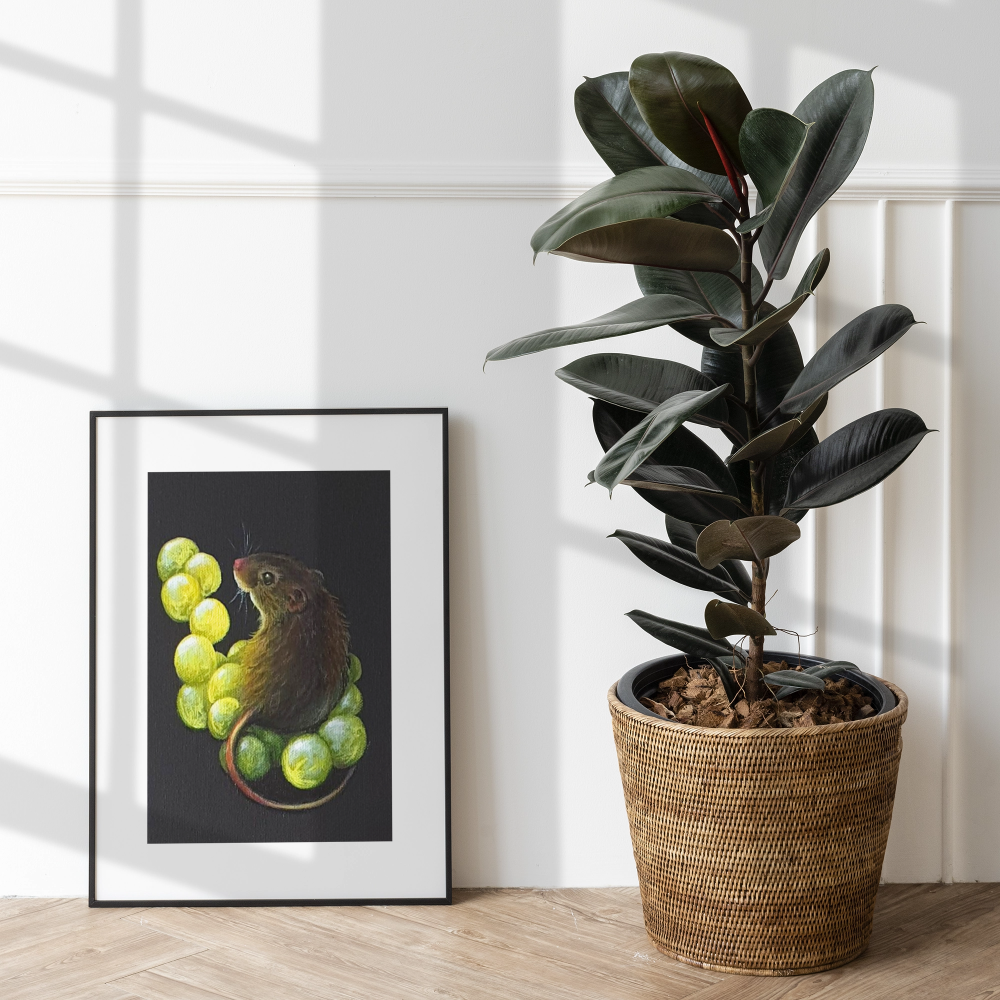 Unframed museum quality print - Humphrey and Hector