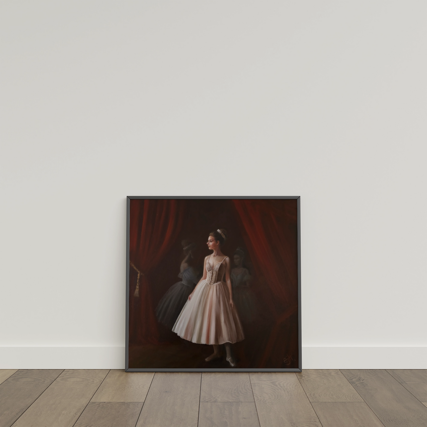 The Understudy, oil painting