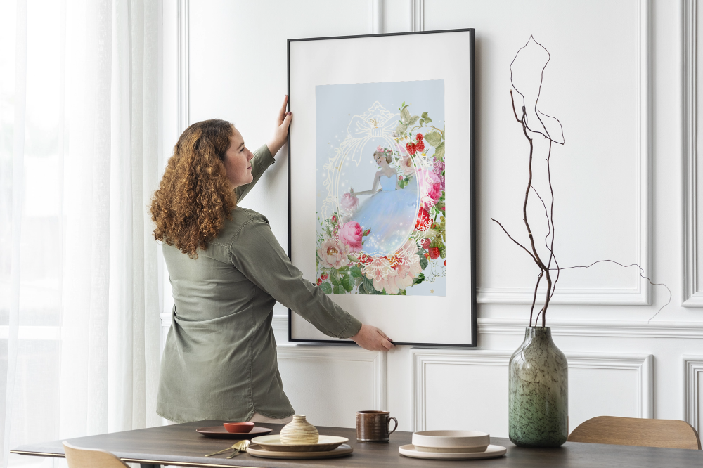 Unframed museum quality print - Tempest of stars