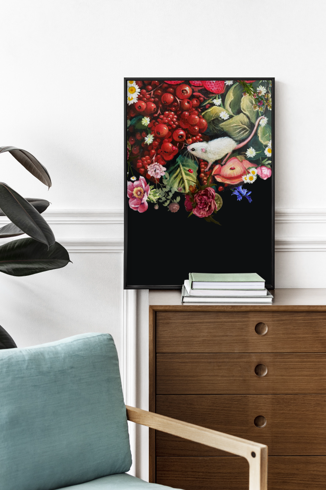 Unframed museum quality print - Daisy