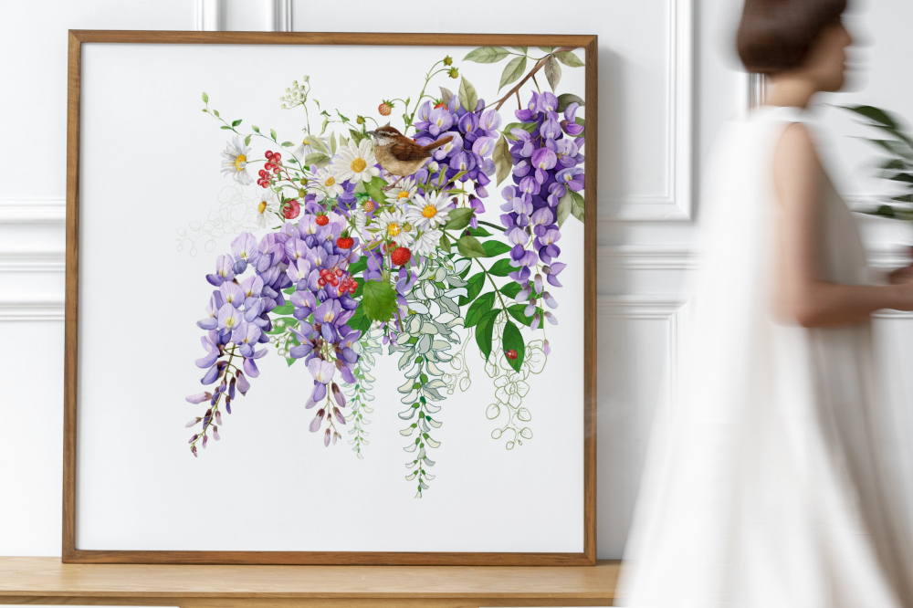 Unframed museum quality print - Fauvette