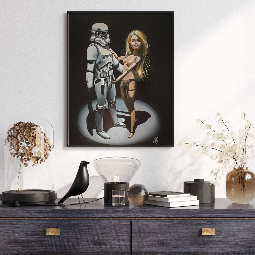 Unframed museum quality print - Playthings