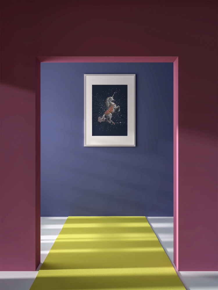 Unframed museum quality print - Palace of Beasts: Thessalune