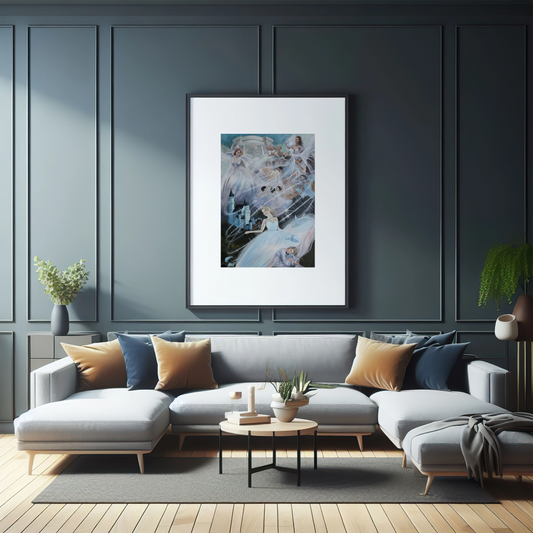 Unframed museum quality print - Cinderella, The Wish
