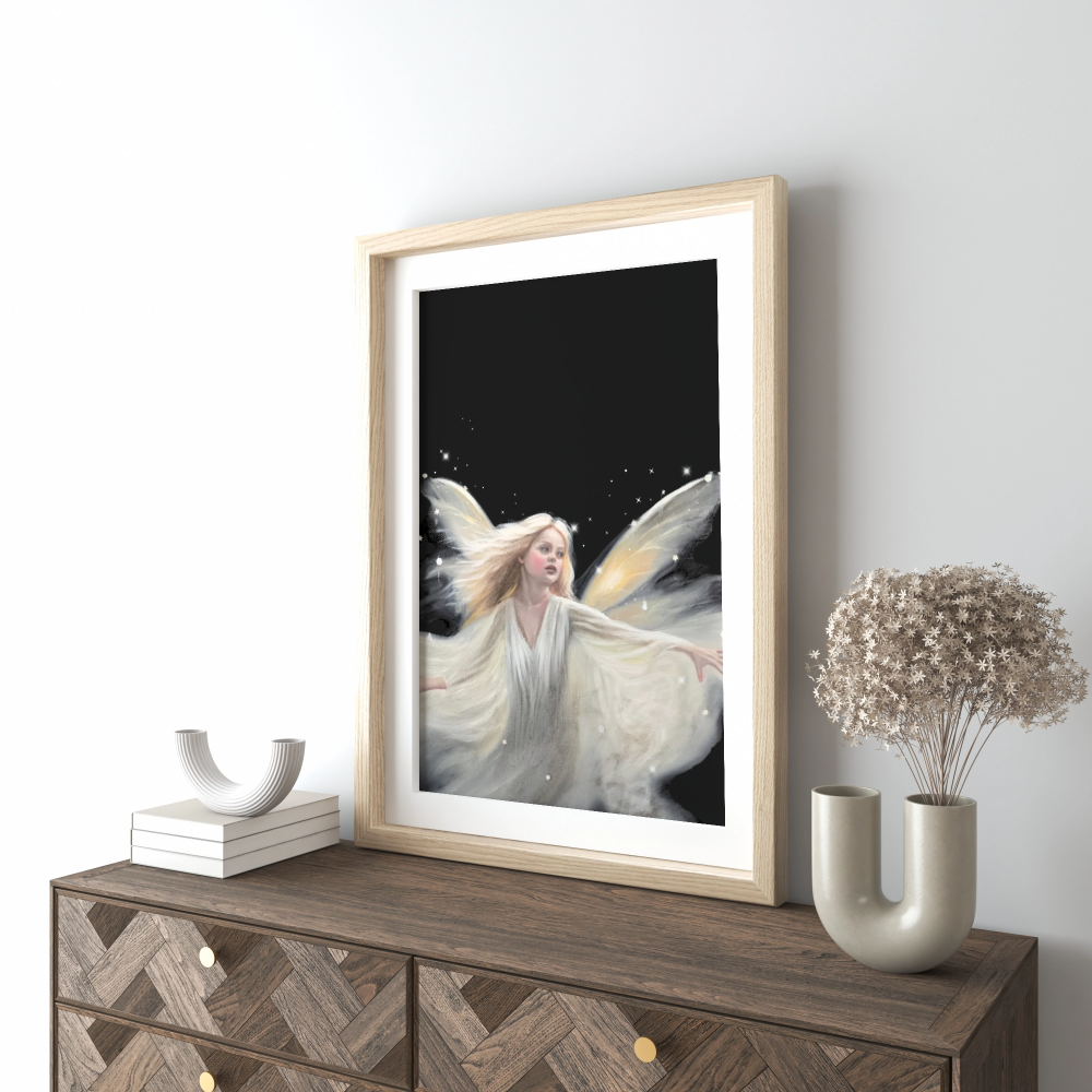 Unframed museum quality print - Firefly