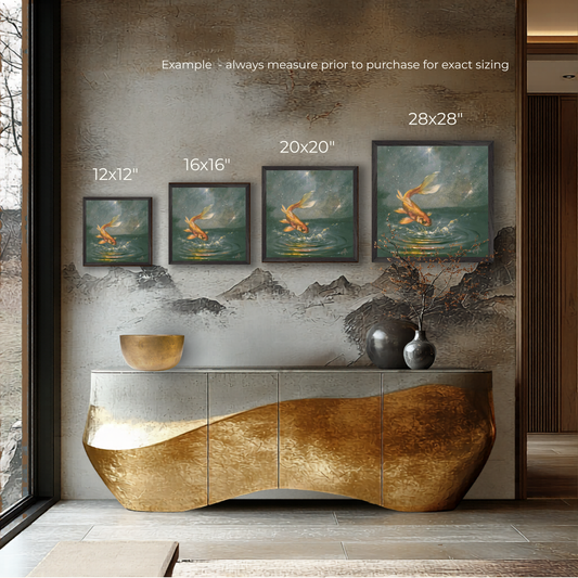 Comet - Masters Edition premium framed print