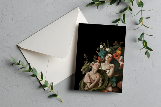 10 blank cards with envelopes - Dragon Bond