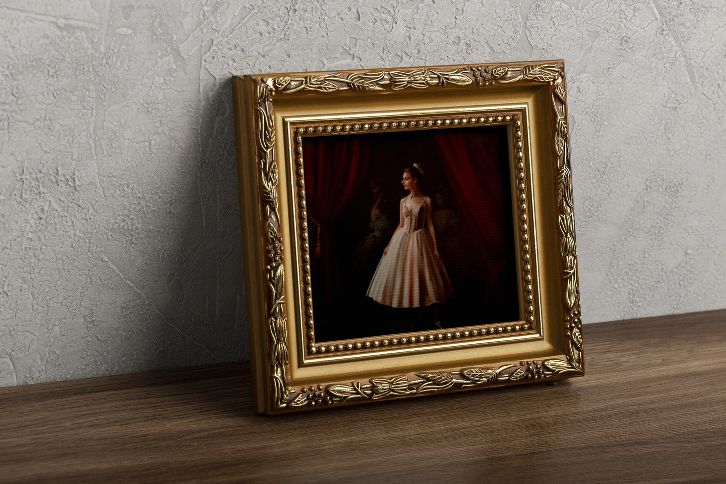 The Understudy, oil painting
