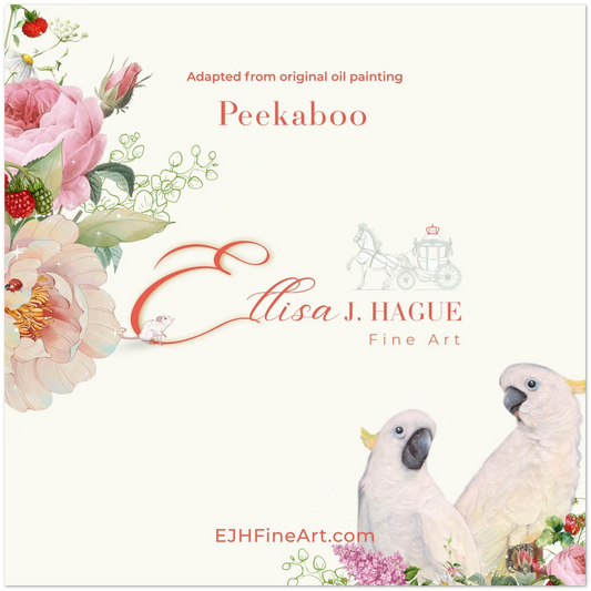 10 blank cards with envelopes - Peekaboo Collection