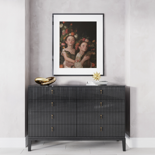 Unframed museum quality print - Baby Dragons