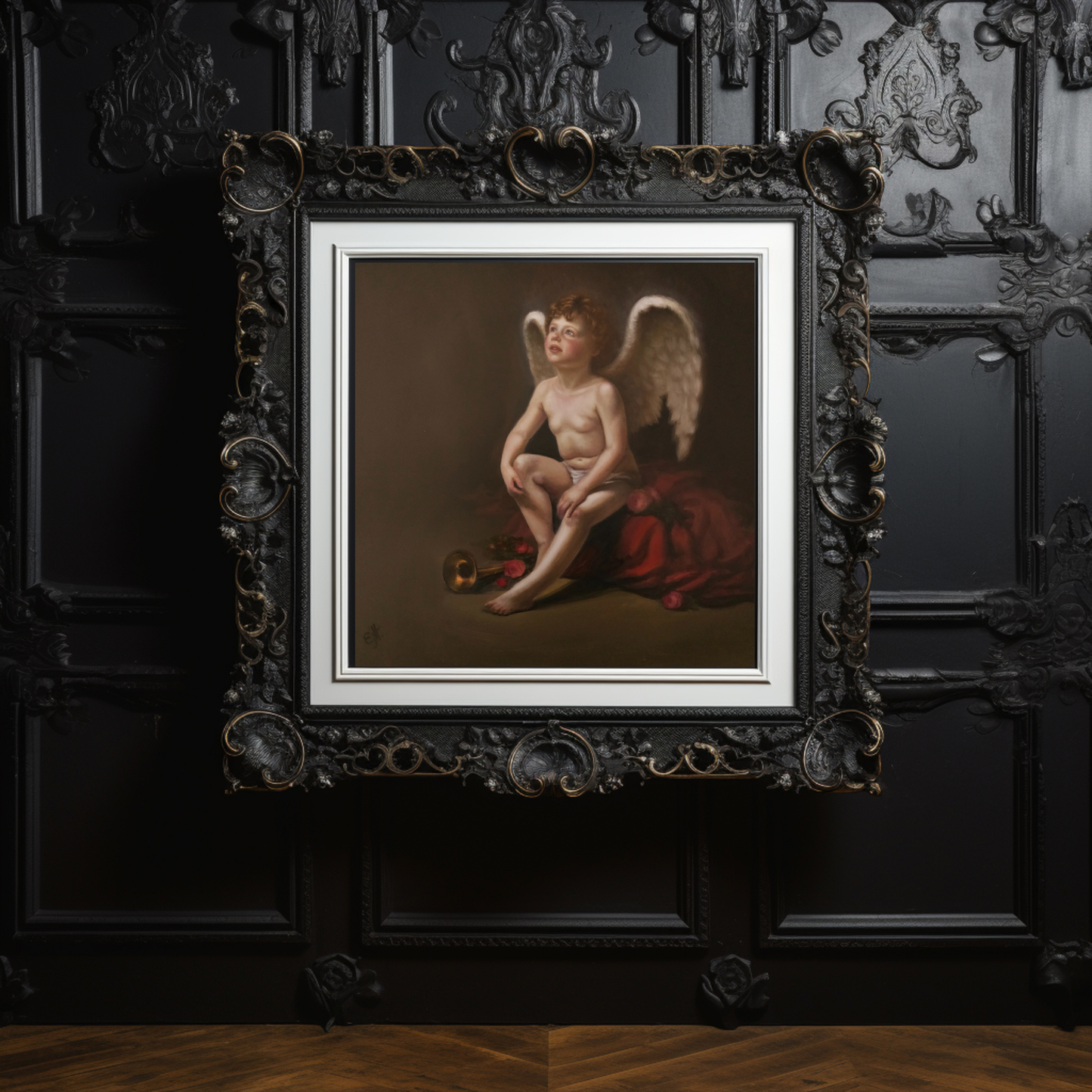 Gabriel, oil painting
